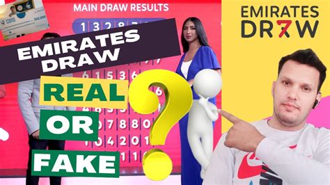 emirates draw real or fake|Emirates Draw Should End This Scam ! .